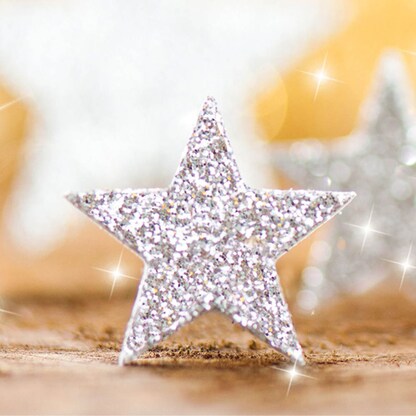 Artikelbild 2 für SIGEL Weihnachtsbriefpapier Glitter Star Motiv DIN A4 90 g/qm 100 Blatt, Artikelnummer 322339