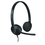 Artikelbild 1 für Logitech H340 USB-Headset schwarz, Artikelnummer 486528