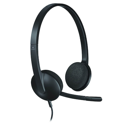 Artikelbild 4 für Logitech H340 USB-Headset schwarz, Artikelnummer 486528