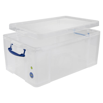 Artikelbild 4 für Really Useful Box Aufbewahrungsbox 64,0 l transparent 71,0 x 44,0 x 31,0 cm, Artikelnummer 253948