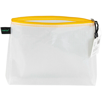 Artikelbild 6 für FolderSys Reißverschlussbeutel transparent/gelb 0,28 mm, 1 St., Artikelnummer 278399