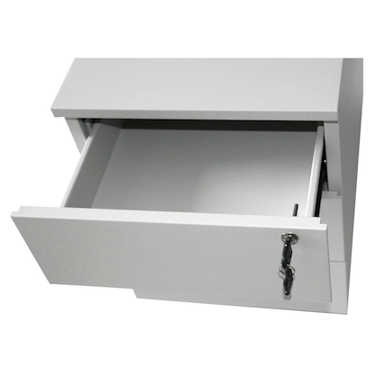 Artikelbild 4 für SZ Metall Rollcontainer lichtgrau 3 Auszüge 40,0 x 59,0 x 53,0 cm, Artikelnummer 421060