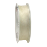 Artikelbild 1 für PRÄSENT Geschenkband Four Seasons seidenmatt creme 25,0 mm x 25,0 m, Artikelnummer 968824