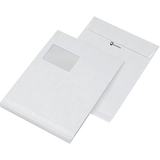 Artikelbild 1 für MAILmedia Faltentaschen Securitex DIN C4 mit Fenster weiß mit 5,0 cm Falte, 25 St., Artikelnummer 351722