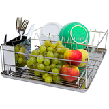 Artikelbild 1 für relaxdays Abtropfgestell silber, Artikelnummer 360887