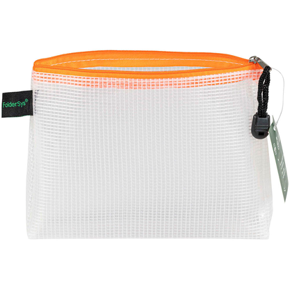 Artikelbild 12 für FolderSys Reißverschlussbeutel transparent/orange 0,28 mm, 1 St., Artikelnummer 278639