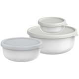 Artikelbild 1 für MEPAL Frischhaltedosen-Set Lumina 2.0 weiß 0,25/0,75/1,5 l, 1 Set, Artikelnummer 546657