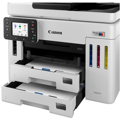 Artikelbild 13 für AKTION: Canon MAXIFY GX7150 4 in 1 Tintenstrahl-Multifunktionsdrucker weiß mit 100 Euro CashBack, Artikelnummer 587799
