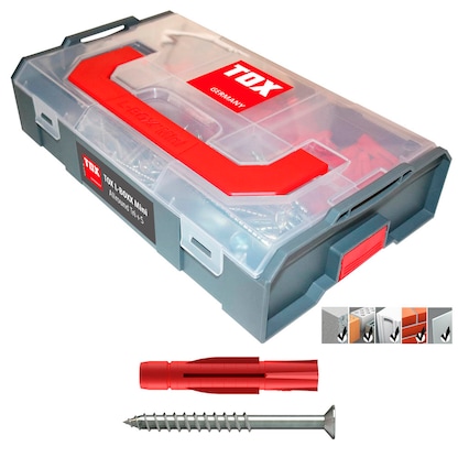 Artikelbild 21 für TOX L-BOXX TRI Micro Allround 094901201 Dübel- und Schrauben-Sortiment, 280-teilig, Artikelnummer 560031