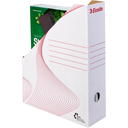 Artikelbild 14 für 25 Esselte Archiv-Stehsammler weiß, Artikelnummer 515076