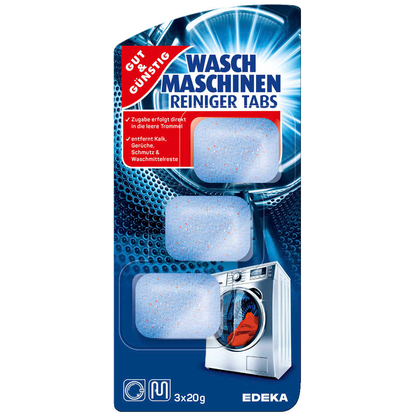 Artikelbild für GUT&GÜNSTIG Waschmaschinenreiniger, 3 St., Artikelnummer 989527