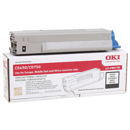 Artikelbild 4 für OKI 43865708 schwarz Toner, Artikelnummer 100990