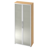 Artikelbild 1 für HAMMERBACHER 4200 Vitrine ahorn 4 Fachböden, Artikelnummer 867453