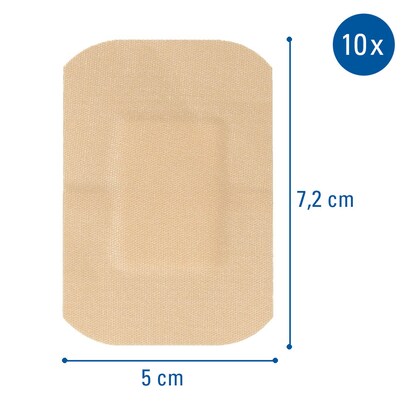Artikelbild 10 für FIRST AID ONLY® Pflaster Industrie/Handel P-10023 beige, weiß 13,2 x 20,78 cm, 100 St., Artikelnummer 314391