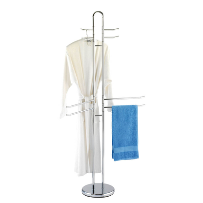 Artikelbild 3 für WENKO Kleiderständer Palermo 15581100 silber Metall 8 Haken 55,5 x 168,0 cm, Artikelnummer 804821