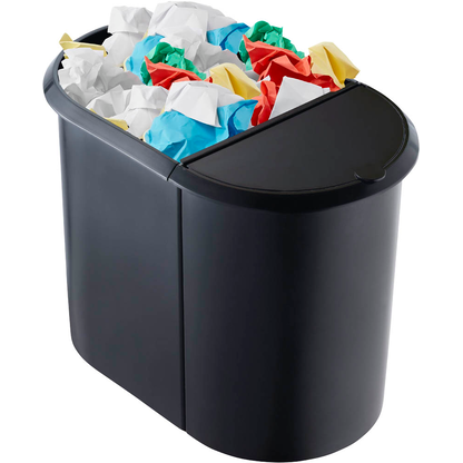 Artikelbild 3 für helit the double Mülltrenner 20,0 + 9,0 l schwarz, Artikelnummer 571644