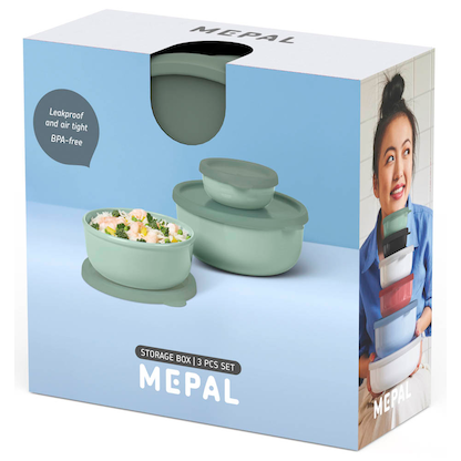 Artikelbild 2 für MEPAL Frischhaltedosen-Set Lumina 2.0 grün 0,25/0,75/1,5 l, 1 Set, Artikelnummer 547016