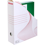 Artikelbild 1 für 25 Esselte Archiv-Stehsammler weiß, Artikelnummer 515076