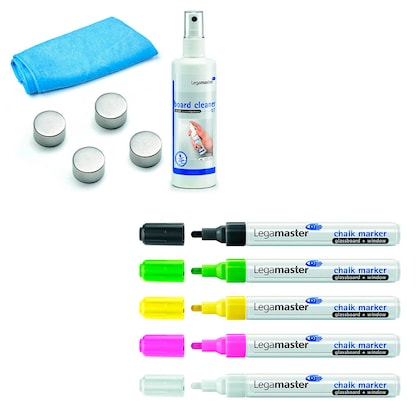 Artikelbild 24 für Legamaster Glas-Magnettafel Zubehör-Set Starter kit 11 Teile, Artikelnummer 247698