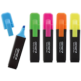 Artikelbild 1 für GENIE Textmarker farbsortiert, 5 St., Artikelnummer 404691