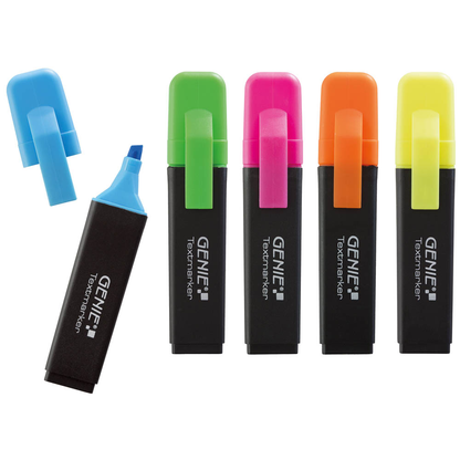 Artikelbild für GENIE Textmarker farbsortiert, 5 St., Artikelnummer 404691