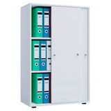 Artikelbild 1 für VCM my office Schiebetürenschrank XL Lona, 913948 weiß 2 Fachböden 70,0 x 37,0 x 110,0 cm, Artikelnummer 886046