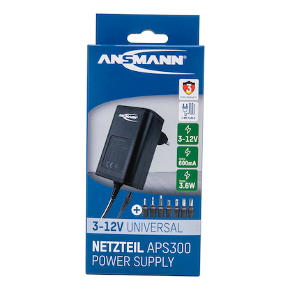 Artikelbild 3 für ANSMANN Netzteil APS 300 1201-0021 3.6 W, Artikelnummer 300147