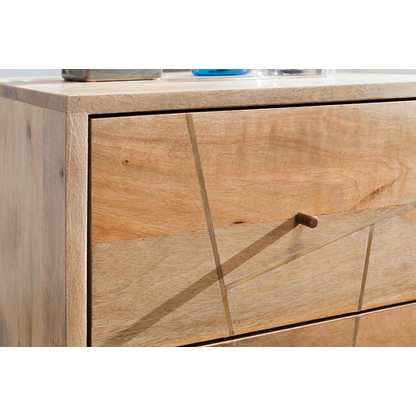 Artikelbild 4 für WOHNLING Nachttisch Massivholz mango 40,0 x 40,0 x 56,0 cm, Artikelnummer 907044