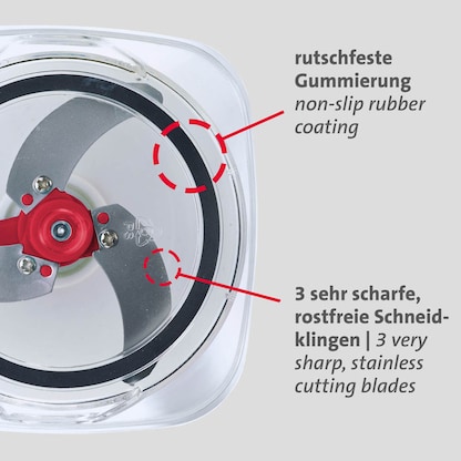 Artikelbild 6 für WESTMARK 11612260 Zerkleinerer, Artikelnummer 996874