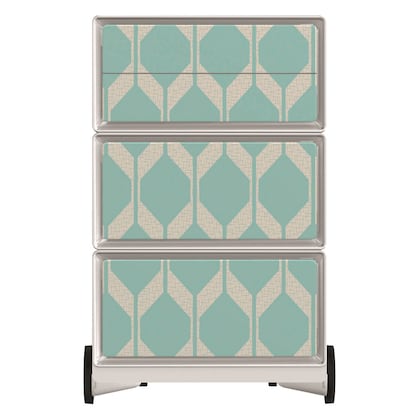 Artikelbild 3 für PAPERFLOW easyBox Vintage Rollcontainer weiß, bunt 4 Auszüge 39,0 x 43,6 x 64,2 cm, Artikelnummer 215489