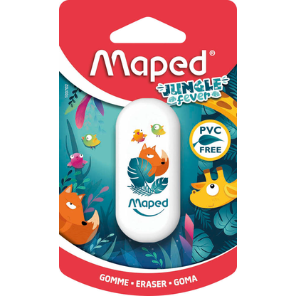 Artikelbild 3 für maped Radiergummi JUNGLE fever weiß, 1 St., Artikelnummer 260154