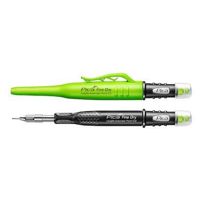 Artikelbild 22 für Pica Fine Dry 7070 Tieflochmarker-Bleistift grün HB 0,9 mm, 1 St., Artikelnummer 549198