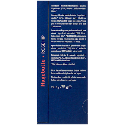 Artikelbild 9 für Meßmer Hagebutte Tee 25 Portionen, Artikelnummer 607469