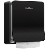 Artikelbild 1 für Satino Papierhandtuchspender HYGINITY S PT3 System 333403 schwarz Kunststoff, Artikelnummer 663173