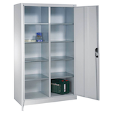 Artikelbild 1 für CP Metallschrank 8931-311 S10121 lichtgrau 120,0 x 50,0 x 195,0 cm, aufgebaut, Artikelnummer 416127