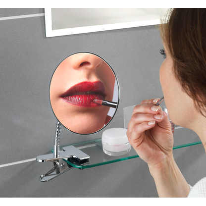 Artikelbild 3 für WENKO Kosmetikspiegel Clip silber, Artikelnummer 532032