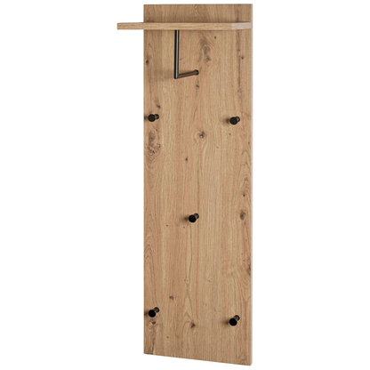 Artikelbild 3 für HAKU Möbel Wandgarderobe 37448 eiche Holz 5 Haken 30,0 x 100,0 cm, Artikelnummer 965733