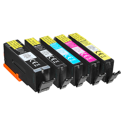 Artikelbild 5 für office discount schwarz, cyan, magenta, gelb Druckerpatronen kompatibel zu Canon PGI-550 XL BK, CLI-551 XL BK/C/M/Y, 5er-Set, Artikelnummer 545303
