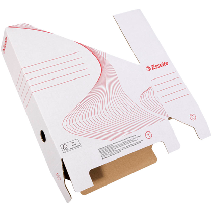 Artikelbild 5 für 25 Esselte Archiv-Stehsammler weiß, Artikelnummer 515076