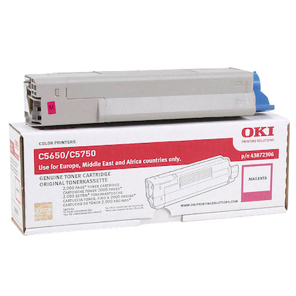 Artikelbild 6 für OKI 43872306 magenta Toner, Artikelnummer 101014