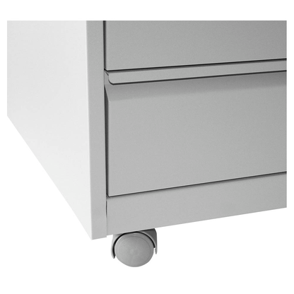 Artikelbild 7 für SZ Metall Rollcontainer lichtgrau 3 Auszüge 46,0 x 60,0 x 60,0 cm, Artikelnummer 421089