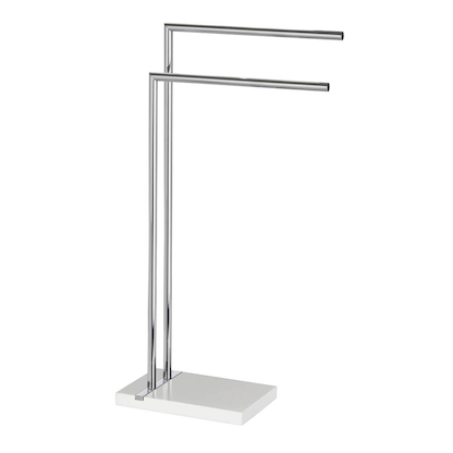 Artikelbild 19 für WENKO Handtuchständer Noble White silber, Artikelnummer 804747