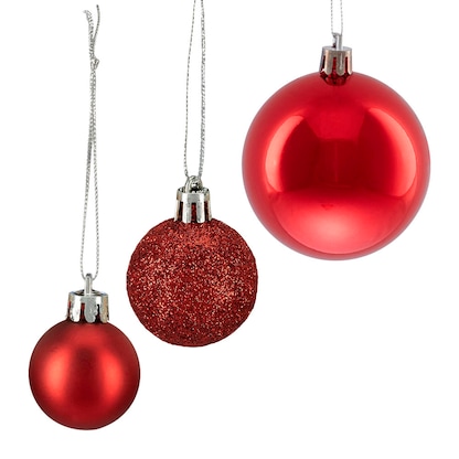 Artikelbild 6 für 100 relaxdays Weihnachtskugeln, Artikelnummer 362034