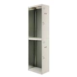 Artikelbild 1 für Simonrack Anbau-Spind SIMONLOCKER DIY grau 8435104936269, 2 Schließfächer 40,0 x 50,0 x 180,0 cm, Artikelnummer 358497
