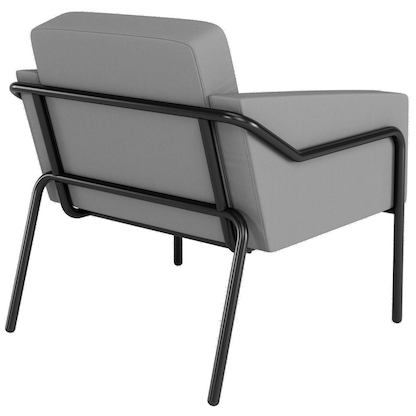 Artikelbild 3 für medso powered by PAPERFLOW Sessel MEDSO L grau schwarz Kunststoff, 1 St., Artikelnummer 522689