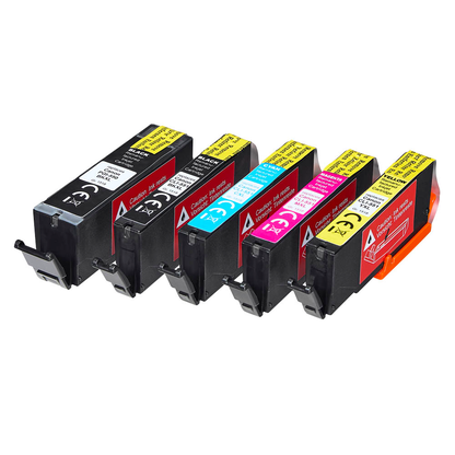 Artikelbild 3 für office discount schwarz, cyan, magenta, gelb Druckerpatronen kompatibel zu Canon PGI-550 XL BK, CLI-551 XL BK/C/M/Y, 5er-Set, Artikelnummer 545303