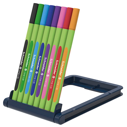 Artikelbild 2 für Schneider Line-Up Fineliner farbsortiert 0,4 mm, 8 St., Artikelnummer 326746