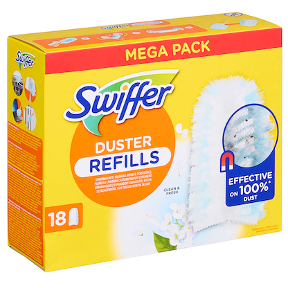 Artikelbild 2 für Swiffer DUSTER REFILLS MEGA PACK Staubfangtücher Mikrofaser, 18 St., Artikelnummer 527141
