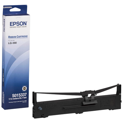 Artikelbild 14 für EPSON S015337 schwarz Farbband, 1 St., Artikelnummer 611400