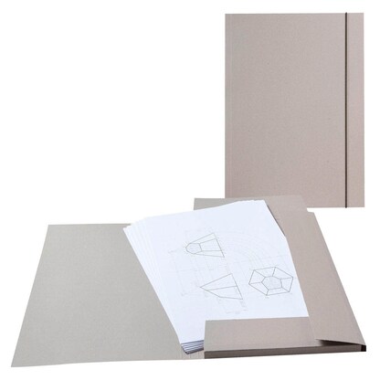 Artikelbild für folia Sammelmappe DIN A3 grau, 1 St., Artikelnummer 277774